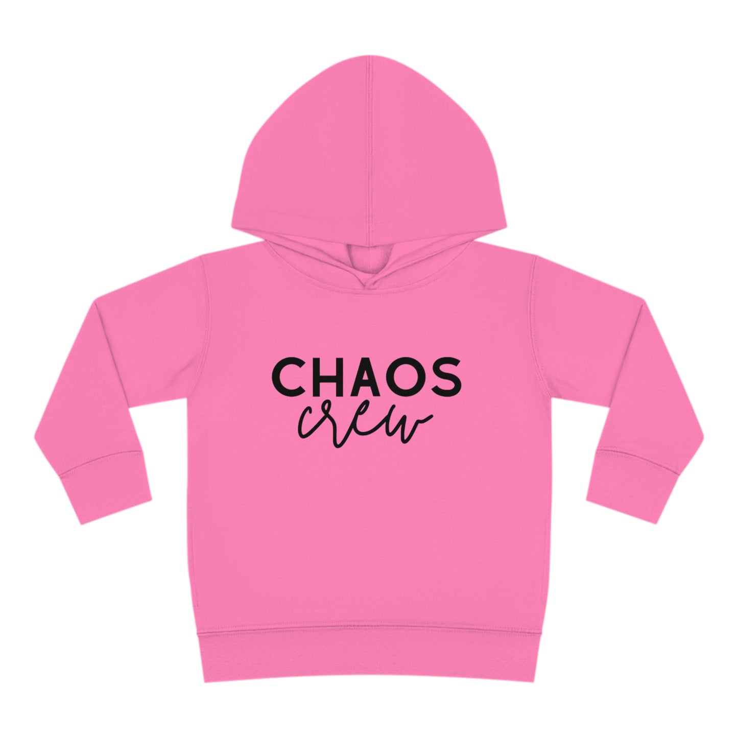 Toddler Fleece Hoodie, pullover, chaos, crew, hooded sweatshirt, comfy, warm, soft hoodie, hoodie with pockets