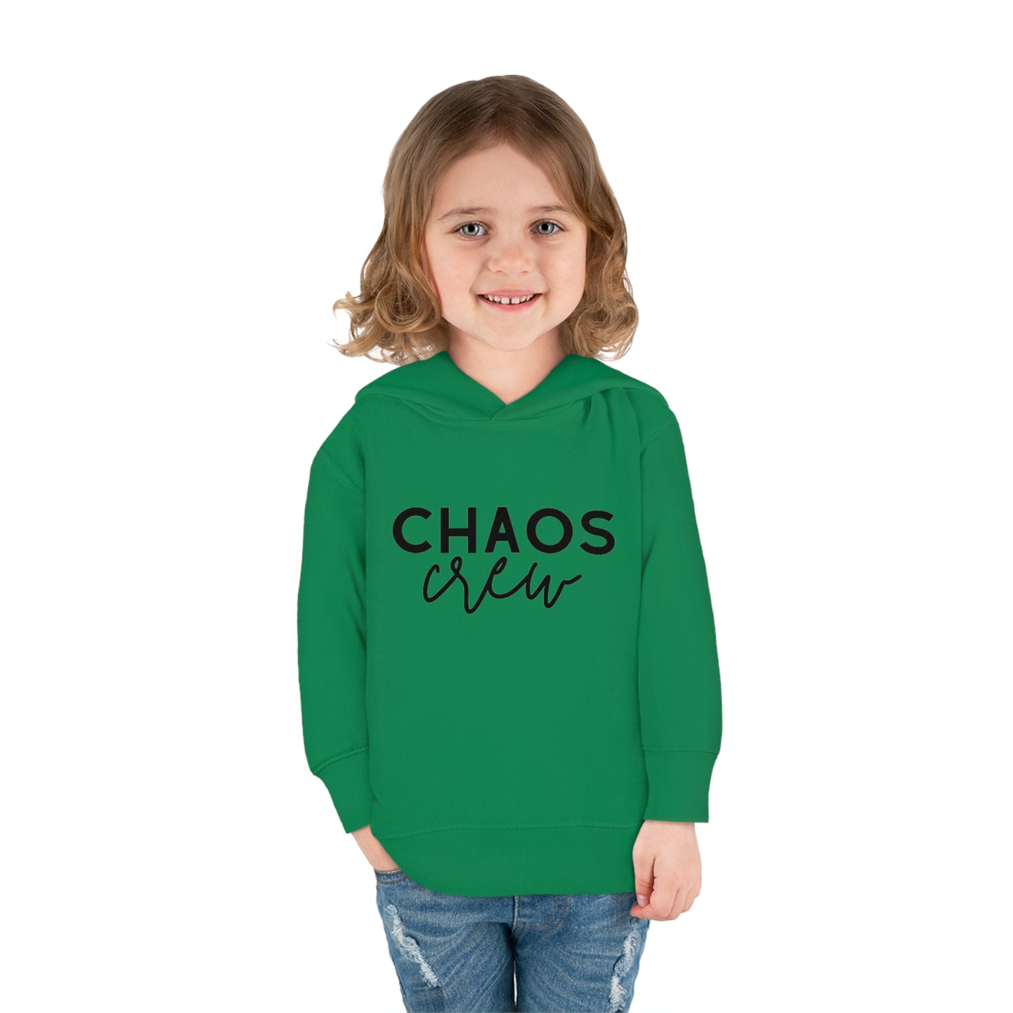 Toddler Fleece Hoodie, pullover, chaos, crew, hooded sweatshirt, comfy, warm, soft hoodie, hoodie with pockets