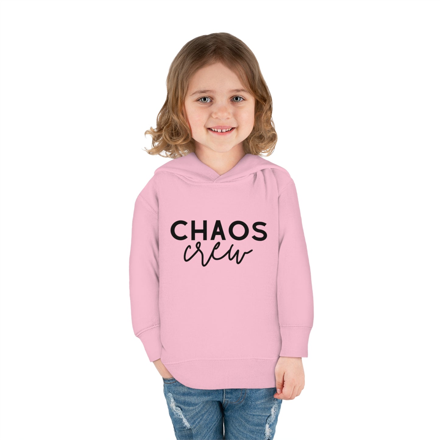 Toddler Fleece Hoodie, pullover, chaos, crew, hooded sweatshirt, comfy, warm, soft hoodie, hoodie with pockets