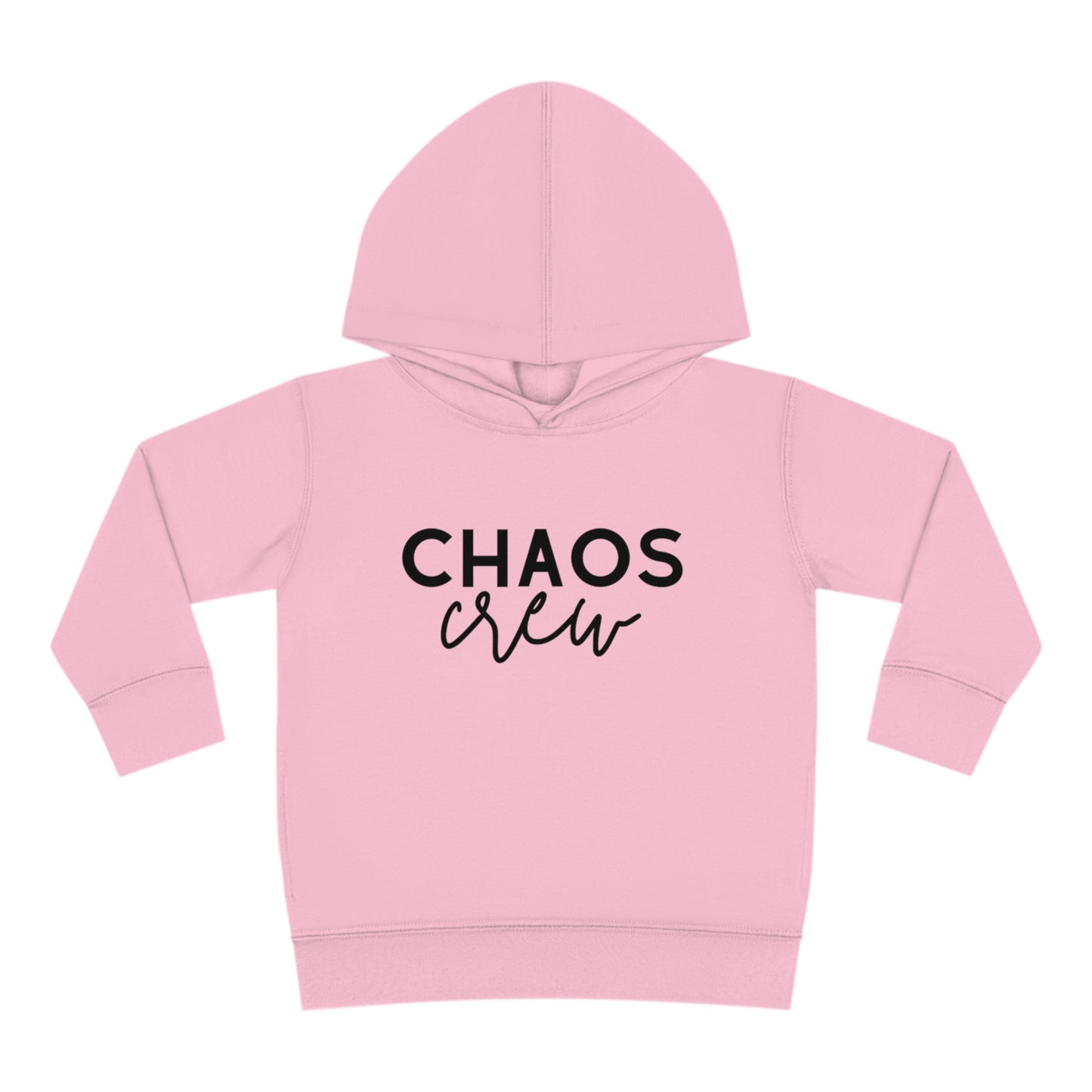 Toddler Fleece Hoodie, pullover, chaos, crew, hooded sweatshirt, comfy, warm, soft hoodie, hoodie with pockets