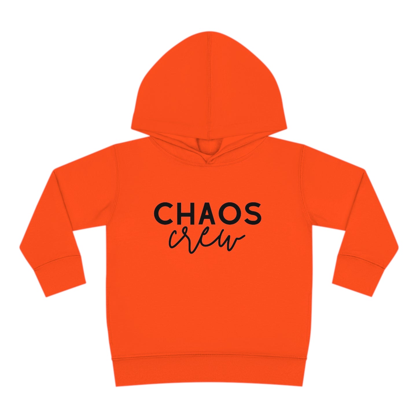 Toddler Fleece Hoodie, pullover, chaos, crew, hooded sweatshirt, comfy, warm, soft hoodie, hoodie with pockets