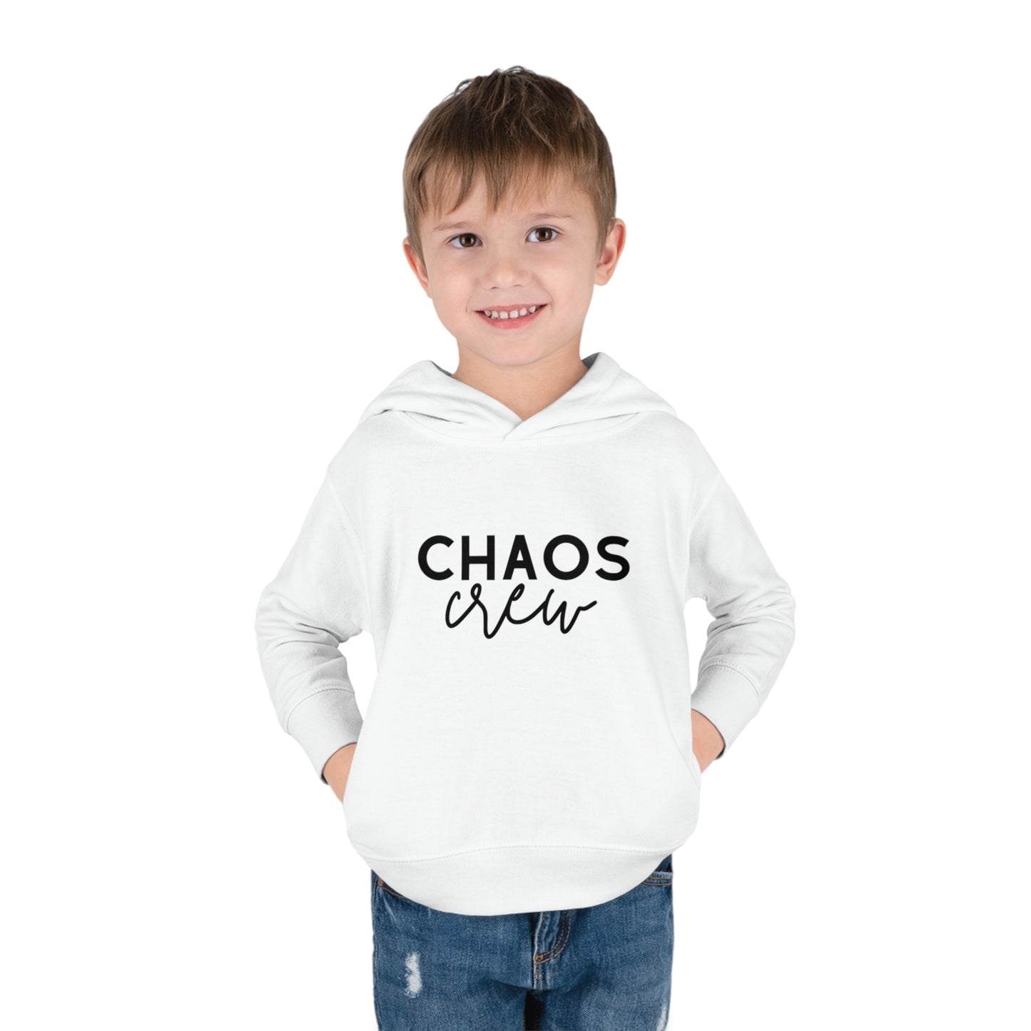 Toddler Fleece Hoodie, pullover, chaos, crew, hooded sweatshirt, comfy, warm, soft hoodie, hoodie with pockets