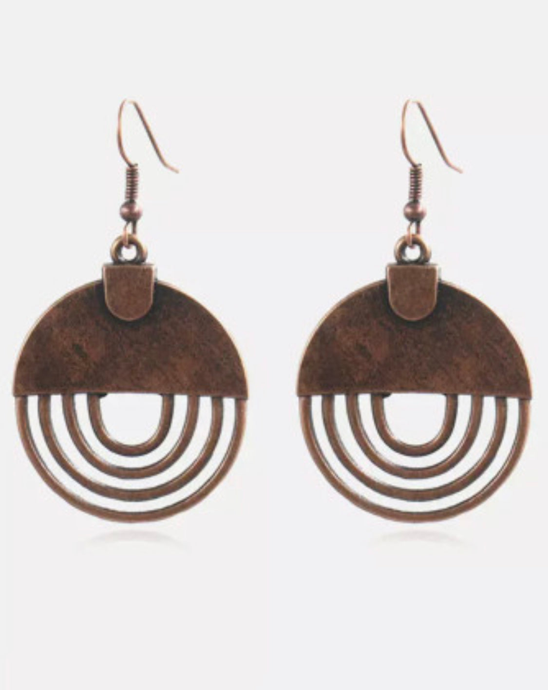 Brown Vintage Earrings